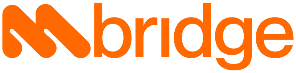 mbridge logo orange